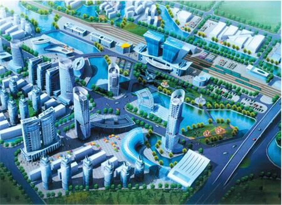 温州市铁路新客站站前区中央大道