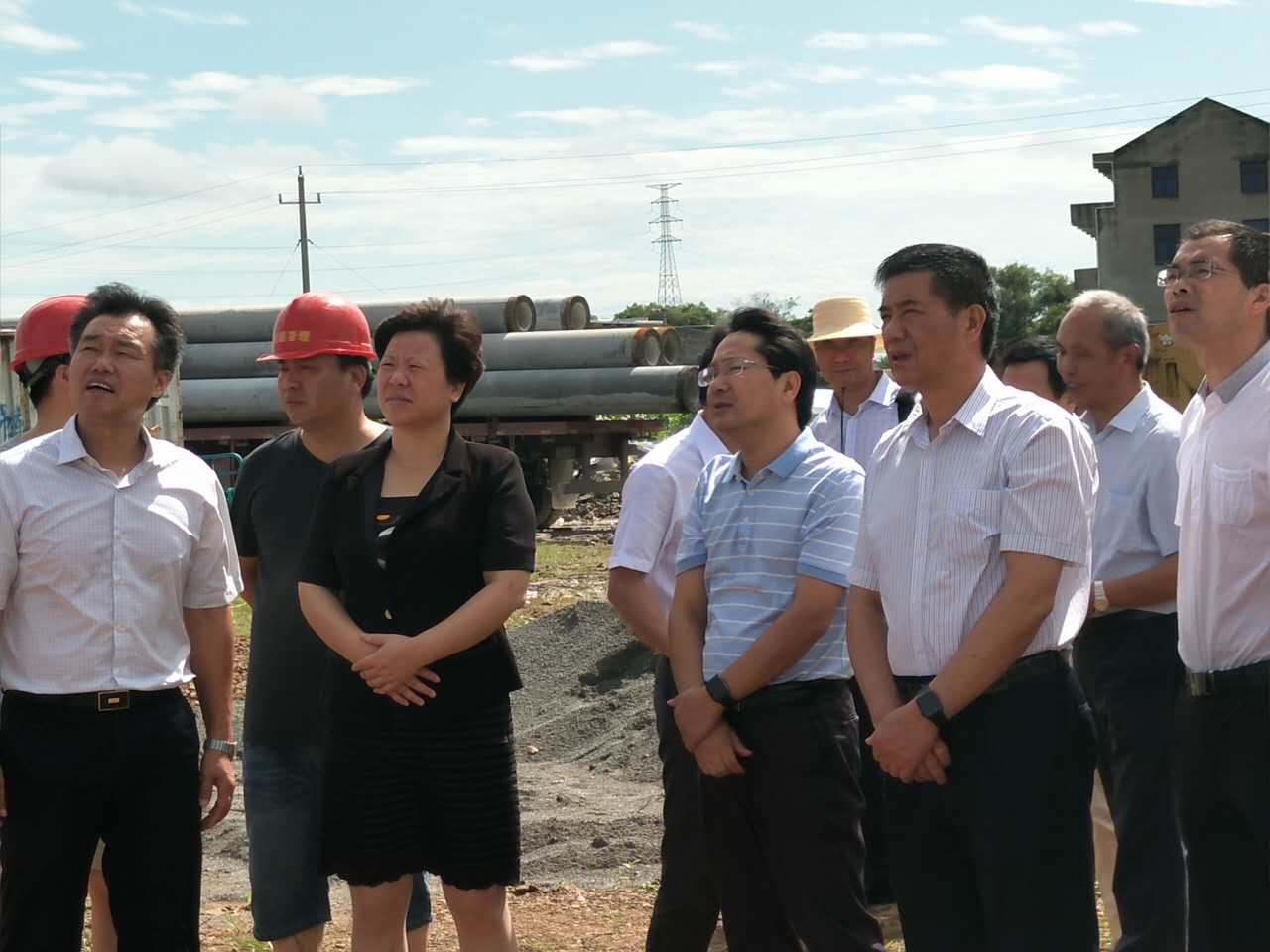 市四套班子亲临现场指导