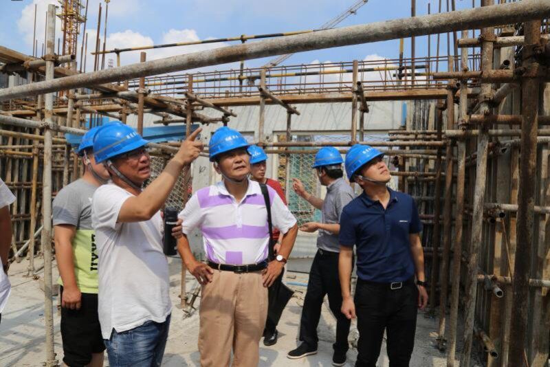 公司领导参加上海装配式考察学习