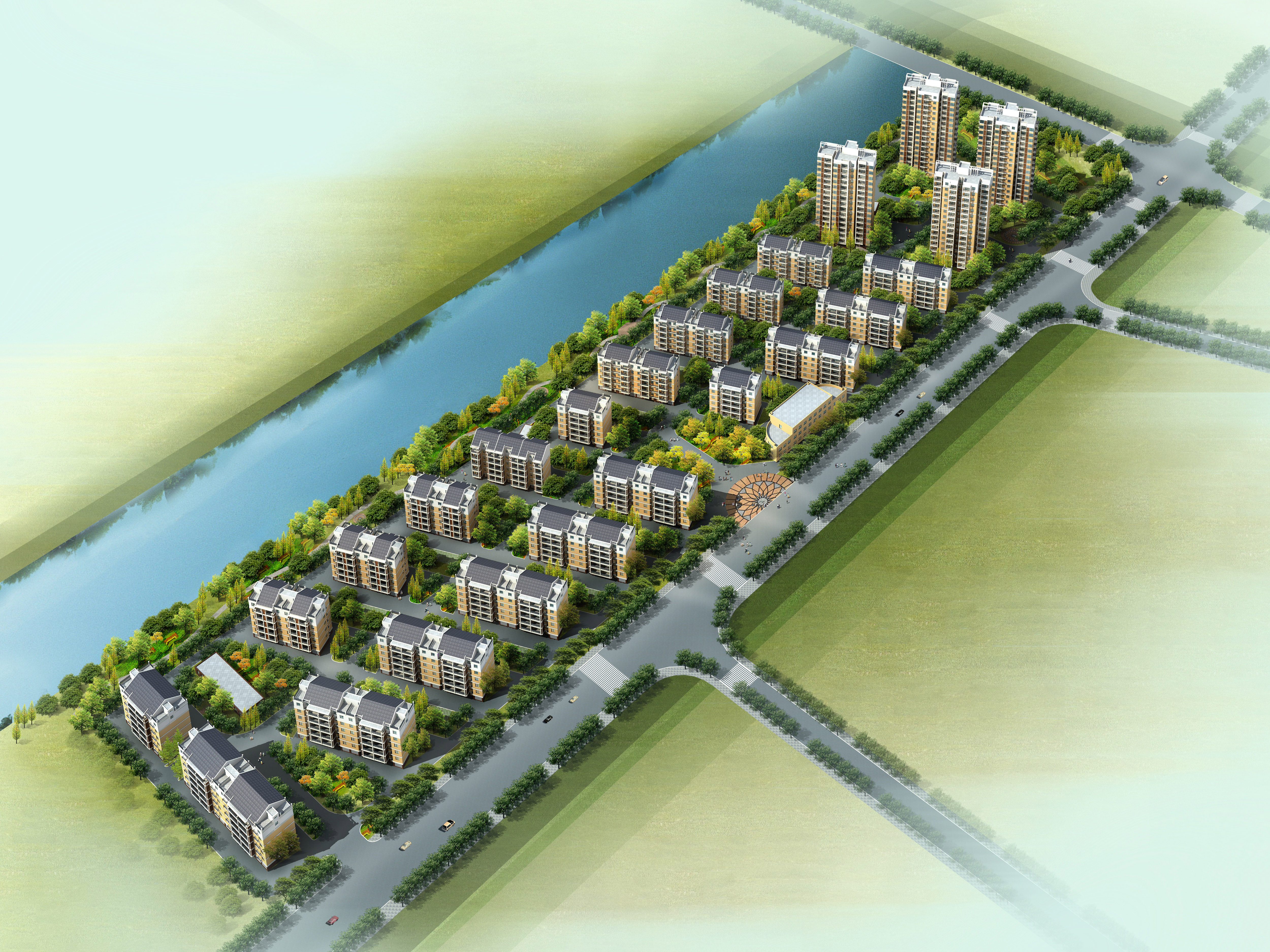 绍兴市柯桥区滨海工业区B4安置小区